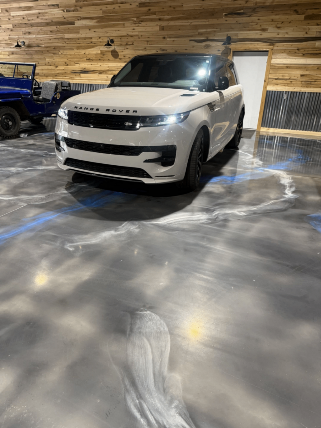 Detailed Range Rover exterior